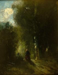 Paysage [sous bois] by Antoine Vollon [1833–1900]